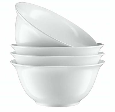 Large Salad Pasta Serving Bowls - Vicrays Ceramic Wide Shallow