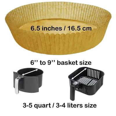 16.5cm Air Fryer Silicone Pot Air Fryer Basket Liner Non-Stick Oven Baking  Tray 