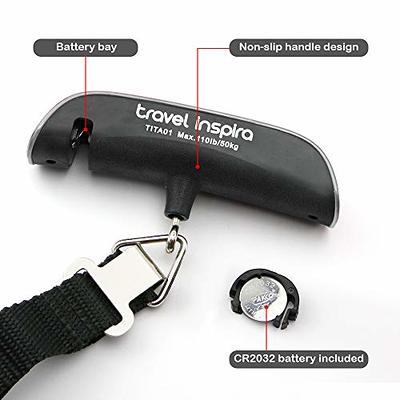  Digital Luggage Scale Gift for Traveler Suitcase Handheld Weight  Scale 110lbs : Clothing, Shoes & Jewelry