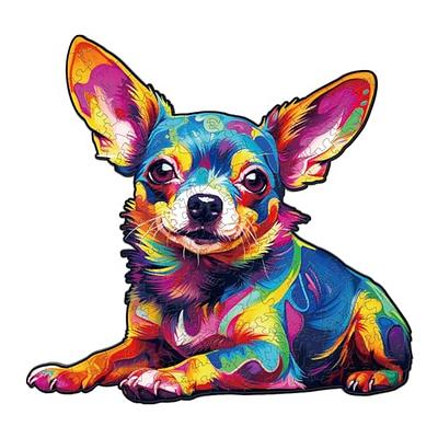 WOODBESTS Wooden Jigsaw Puzzles for Adults Kids - Chihuahua Puzzle, Wooden  Animal Puzzle, Wooden Cut…See more WOODBESTS Wooden Jigsaw Puzzles for