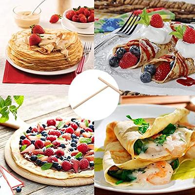 3 Pcs Crepe Pan Maker crepe spreader stick pancake spreader