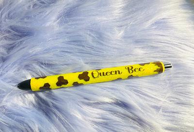 Bee Inspired Pen, Gel Glitter Bee Lover Gift, Coworker Gift For Girls,  Queen Boss Babe Bumble - Yahoo Shopping