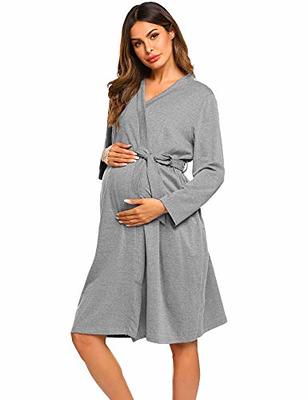 Ekouaer Womens, Maternity, Labor and Delivery Gown and Lightweight
