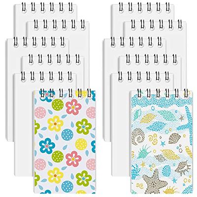 Tatuo 12 Pieces Mini Sublimation Notebooks Spiral Notebook