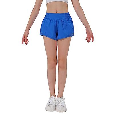 XERSION Girls Shorts Size XL 16 Quick-dri Lined Pockets Running Activewear  Blue
