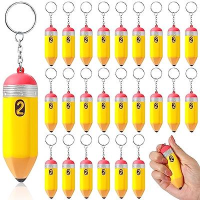 Employee Gifts Under 5 Dollars of Bulk Lip Balm Holder Keychain Set of 10  for Coworker Teacher Nurse Group Staff Volunteer Appreciation 