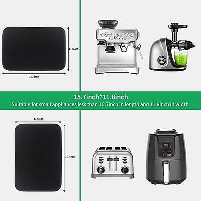 Appliance Sliding Mat for Kitchen Small Appliances, Coffee Maker Mat Mover  for Countertops, Suitable for Kitchenaid Espresso, Air Fryer, Etc (Black) -  Yahoo Shopping