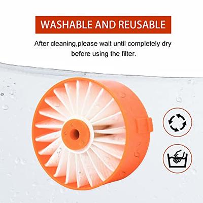 Replacement Orange Dustbuster Filters for Black & Decker