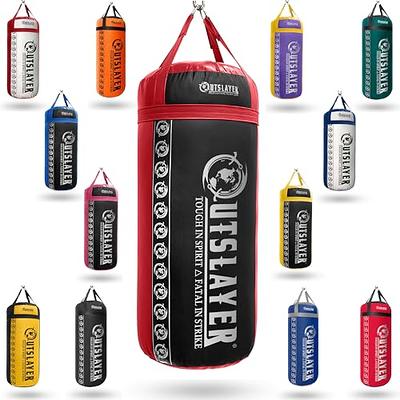 Prorobust Heavy Punching Bag for Adults Youths Kids - Indoor/Garden Boxing  Bag Unfilled Boxing Bag Set with Punching Gloves, Wraps, Chain, Ceiling