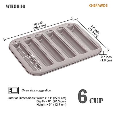 Rectangle Cakes Silicone Baking Mold 2.4 Ounce 