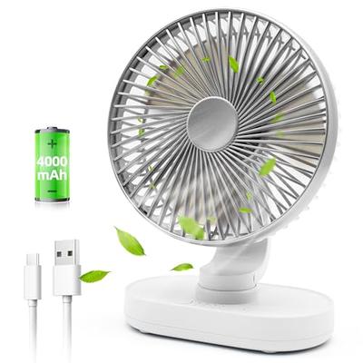 10400mAh Rechargeable Battery Operated fan, Portable Camping Fan with Light  & Hook, 8-Inch Battery Powered Fan, Outdoor Travel Tent Fan, Personal USB  Desk Fan for Table, Quiet Fan for Room, Outdoor 