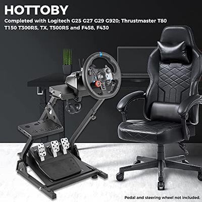 G29 G920 Racing Steering Wheel Stand,fit for Logitech G27/G25/G29,  Thrustmaster T80 T150 TX F430 Gaming Wheel Stand, Wheel Pedals NOT Included