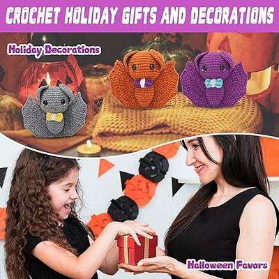 Maziky Beginners Crochet Kit for Adults 3 PCS Bats Crochet Starter Kit with  Step-by-Step Video Tutorials Halloween Party Favor Gifts (3PBats,  Orange&Purple&Gray) - Yahoo Shopping