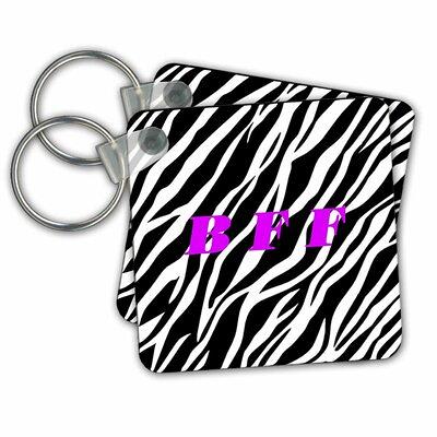 Alphabet Letters Keychain, Leopard Accessories Women