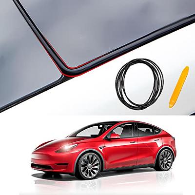Arcoche Fit Tesla Model Y Wind Noise Reduction Kit Quiet Seal Kit, Roof  Seal Strip for 2020-2023 Tesla (Model Y Skylight) - Yahoo Shopping