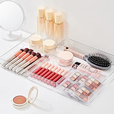  Whitmor 6-Section Clear Drawer Organizer - Office