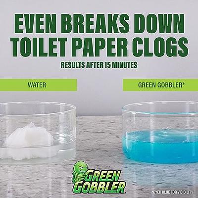 Green Gobbler Dissolve Liquid Drain Clog Remover & Opener - Pack