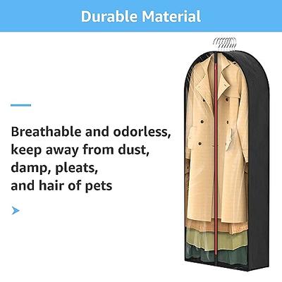  [Newest] Garment Bags for Hanging Cloths, 6.5