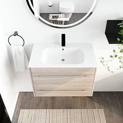 Floating Bathroom Storage Cabinet With Sliding Doors, Vanity, Console,  Bathroom Floating Shelf, Bath Wall Decor 