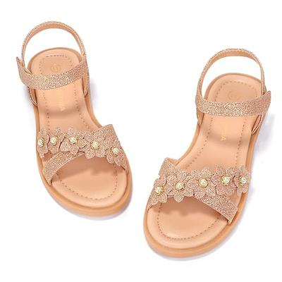 Girls' Glitter Dress Sandals