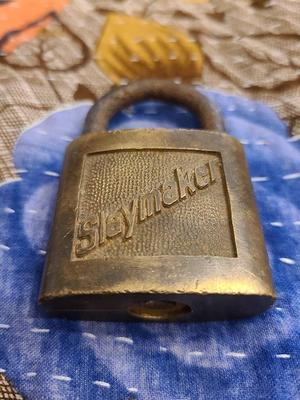 Vintage Set of 2 SlayMaker Rustless Locks with Keys - 1950's