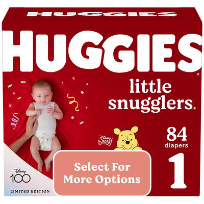 Huggies size 1 little shop snugglers