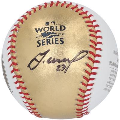 Jose Altuve Houston Astros Autographed 2022 World Series Champions Gold  Panel Baseball - Yahoo Shopping