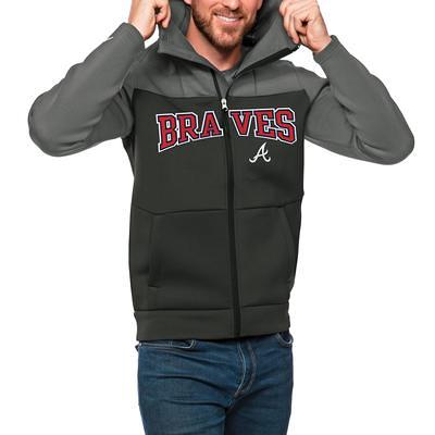 Antigua Men's Miami Marlins Gray Protect Jacket