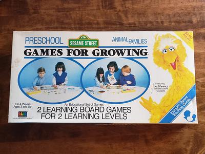 Preschool Board Games Set