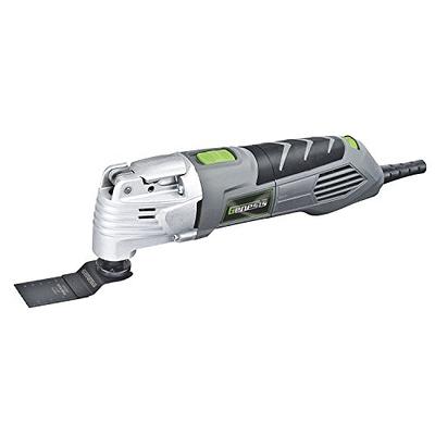 VEVOR Multitool Oscillating Tool Corded 2.5 Amp, Oscillating Saw Tool with  LED Light, 6 Variable Speeds, 3.1° Oscillating Angle, 11000-22000 OPM,  16PCS Saw Accessories & BMC Case