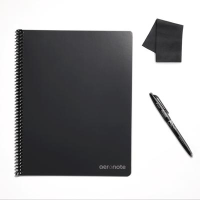 Rocketbook Core Smart Spiral Notebook, Dot-Grid and Lined Pages, 36 Pages, 6 inchx8.8 inch, Black, Size: Executive