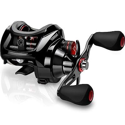 Fishing Baitcasting Reel, 18+1BB Drag Baitcasters, Magnet Braking