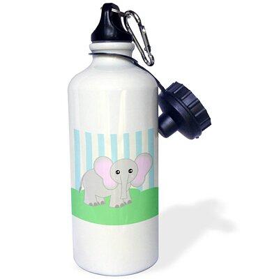 Blue Baby Elephant Thermos Bottle