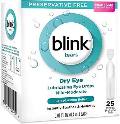  Blink Tears Lubricating Eye Drops, 1 fl oz (30 mL) Eye