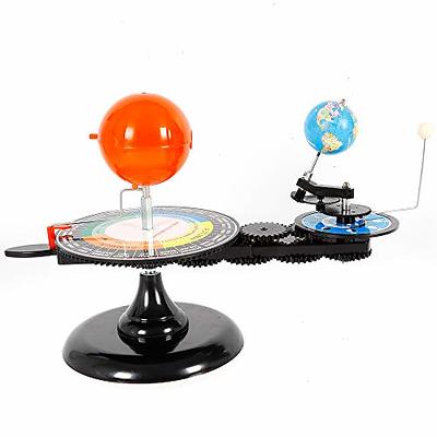 Solar System Earth Moon Sun Orbital Planetarium Model Kit Kids' Education  Gift