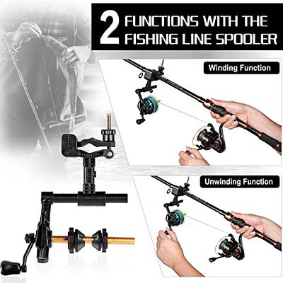 Fishing Line Spooler Multifunctional Equipment With Unwinding