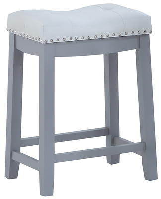 angel line cambridge padded saddle stool