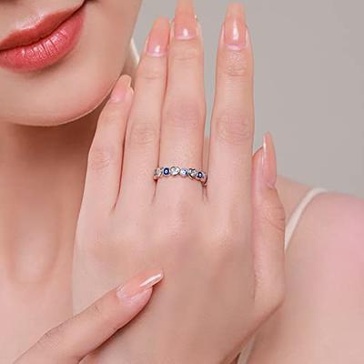 Statement Heart Ring Silver / 5