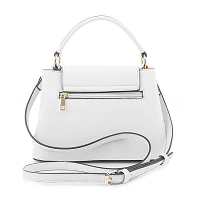  Lacel Urwebin Handbags for Women Designer Fashion Purses Top  Handle Satchel Leather Shoulder Bags 2pcs with Small Wallet (White) :  Clothing, Shoes & Jewelry