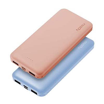 AsperX 2-Pack 10000mAh USB C Output Portable Charger Power Bank Fast  Charging, Portable Phone Charger External Battery Pack for iPhone, Samsung