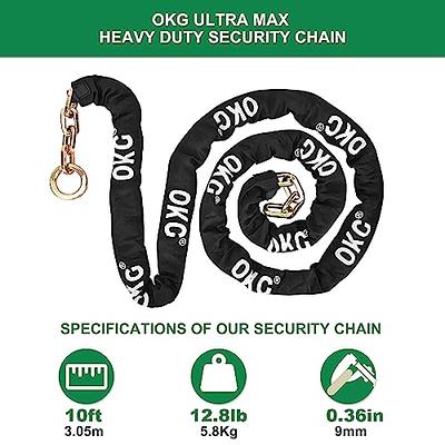 Small Metal Chain,Stainless Steel Safety Chains 40in (L) x 3MM (T) Long  Link Chain Rings Light Duty Coil Chain for Hanging Pulling Towing  (3mm*100cm-2 Pack) - Yahoo Shopping