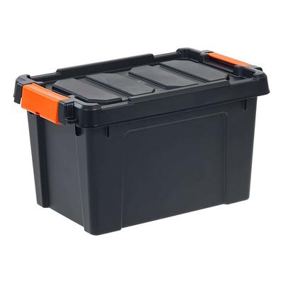 Stalwart 13 in. Gray Polypropylene 3-In-1 Portable Tool Box
