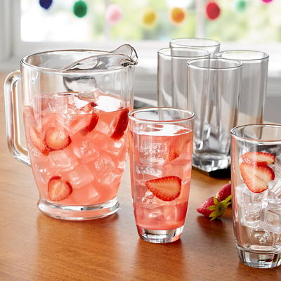 GIBSON HOME Jewelite 16-Piece Tumbler and Double Old Fashioned