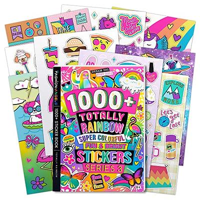 Fashion Angels 1000+ Totally Rainbow Colorful Fun Craft Stickers