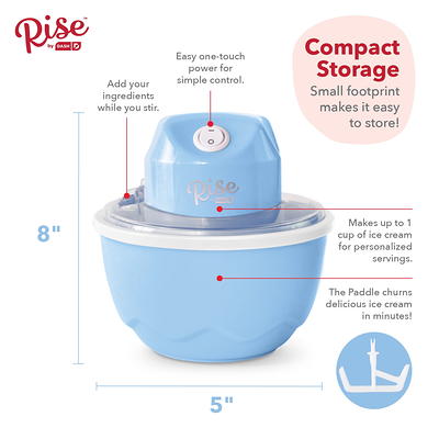 Dash Deluxe Ice Cream Frozen Yogurt & Sorbet Maker With Easy