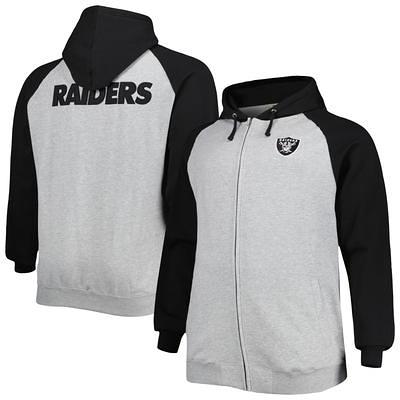 Mitchell & Ness Men's Los Angeles Raiders Team Burst Warm Up Jacket