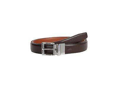 Mcm Claus Reversible Belt Men's Belts Cognac