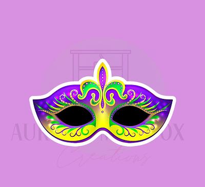 Mardi Gras Mask Cookie Cutter