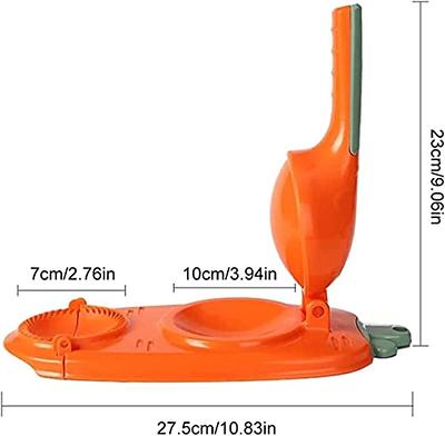 2 In 1 DIY Dumbling Maker Skin Press Dough Presser Mold Handle New