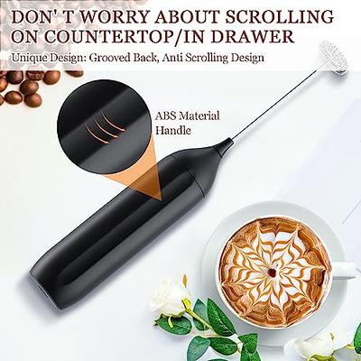 YUSWKO Rechargeable Milk Frother Handheld with 3 Heads, Silver Coffee Electric  Whisk Drink Foam Mixer, Mini Hand Stirrer with 3 Speeds Adjustable for  Latte, Cappuccino, Hot Chocolate, Egg - Yahoo Shopping